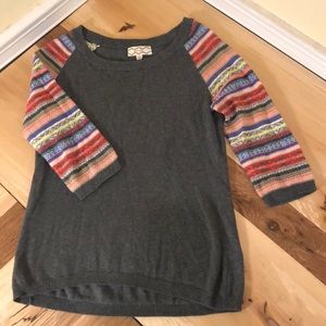 Pink Rose sweater in new condition